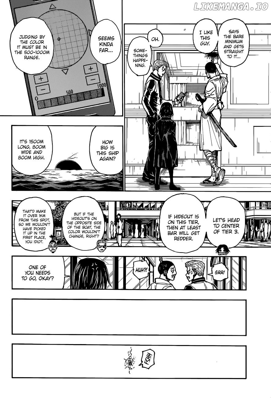 Hunter x Hunter, Chapter 398 image 11